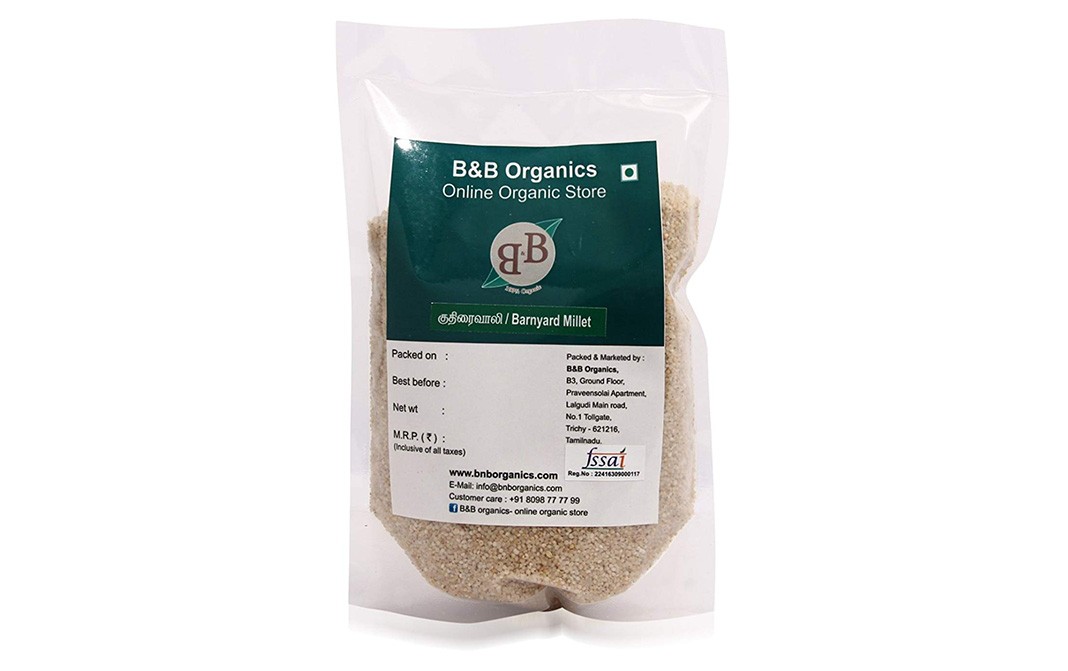 B&B Organics Barnyard Millet Pack 10 Kilogram - Reviews | Nutrition ...